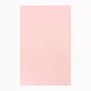 Полотенце Доляна, 35х60 см, крупная вафля 220г/м2, розовый