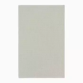 Полотенце Доляна, 35х60 см, крупная вафля, хлопок, серый