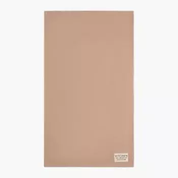 Полотенце Этель Kitchen, 40х73 см, хлопок, саржа, бежевый
