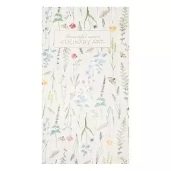 Полотенце Этель Wild flowers, 40х73 см, саржа 190г/м2