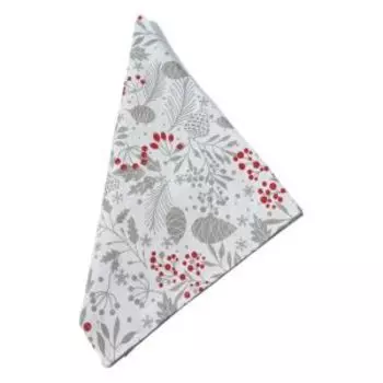 Полотенце круглое Рябина, 65 см, рогожка