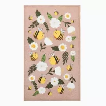 Полотенце кухонное Доляна Bee, 28х46 см, рогожка 160г/м2, хлопок