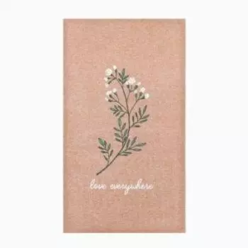 Полотенце кухонное Доляна Love everywhere, 28х46 см, рогожка 160г/м2, хлопок