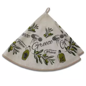 Полотенце кухонное Оливковое масло, 60см, шелкография