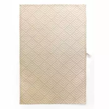 Полотенце кухонное Орнамент, 40х60 см, хлопок, бежевый