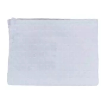 полотенце кухонное, размер: 30х50см, вафельное, крупная клетка, белый, хлопок