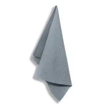 Полотенце кухонное Серое, 35х60 см, вафельное, хлопок