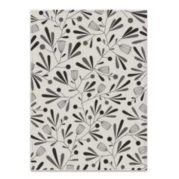 Полотенце кухонное Вишенки ч/б, 38х60 см