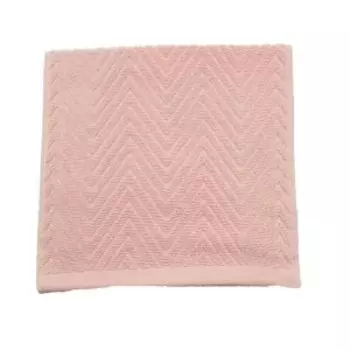 полотенце махровое BELEZZA Eho, размер: 30х50см, розовый, 450 г/м2, 100% хлопок