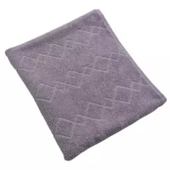 полотенце махровое BELEZZA Falcon, размер: 70х130см, гладкокрашенное, серый, 500 г/м2, 100% хлопок