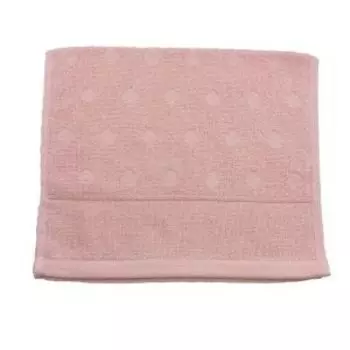 полотенце махровое BELEZZA Ice, размер: 30х50см, розовый, 500 г/м2, 100% хлопок