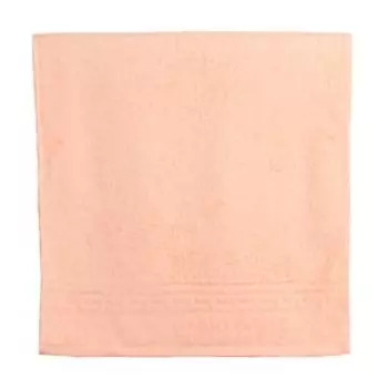 Полотенце махровое Belezza Ирис, 50х90 см, гладкокрашенное, хлопок, 350 г/м2, персик