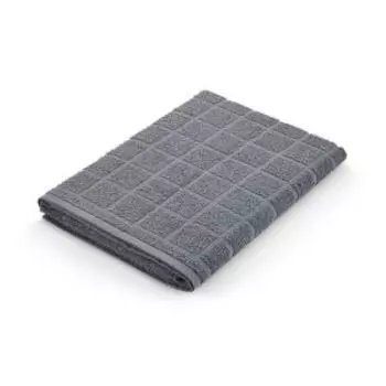 Полотенце махровое Belezza Мельбурн, 30х50 см, гладкокрашенное, 100% хлопок, 350 г/м2, серый