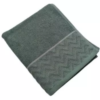 полотенце махровое BELEZZA Oleada, размер: 50х80см, гладкокрашенное, темно-зеленый, 450 г/м2, 100% хлопок