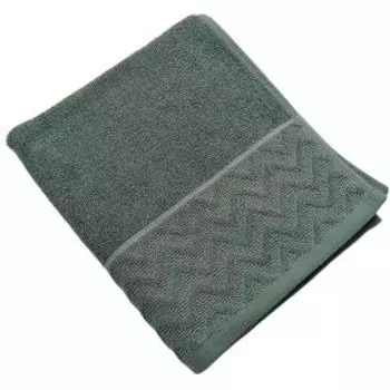 полотенце махровое BELEZZA Oleada, размер: 70х130см, гладкокрашенное, темно-зеленый, 450 г/м2, 100% хлопок