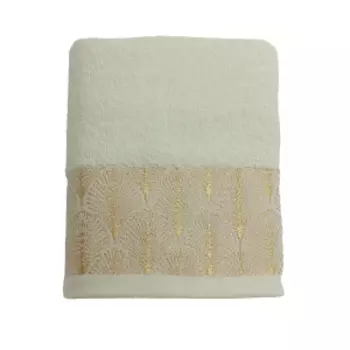 полотенце махровое BELEZZA Rays, размер: 30х50 см, белый, 400 гр/м2, 100% хлопок