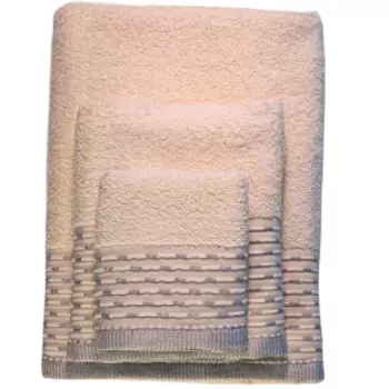 полотенце махровое BELEZZA Sandra, размер: 30х50см, серебро, 400 гр/м2, 100% хлопок