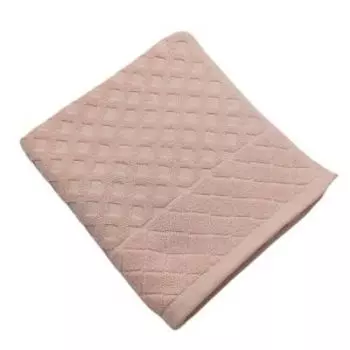 Полотенце махровое Belezza Sea, 50х80 см, гладкокрашенное, 100% хлопок, 500 г/м2, кремово-розовый