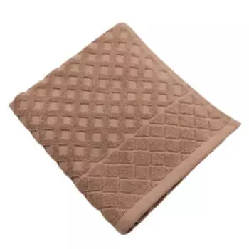 Полотенце махровое Belezza Sea, 70х130 см, гладкокрашенное, 100% хлопок, 500 г/м2, бежевый