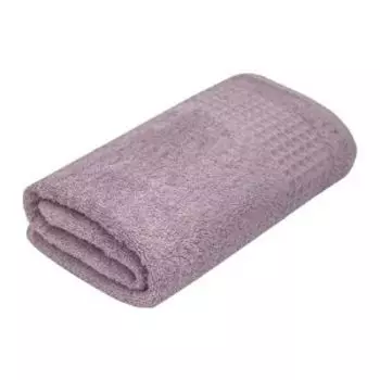 Полотенце махровое Bravo Льеж, 30х60 см, гладкокрашенное, хлопок 400г/м2, дымчатый