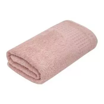 Полотенце махровое Bravo Льеж, 30х60 см, гладкокрашенное, хлопок 400г/м2, персиковый