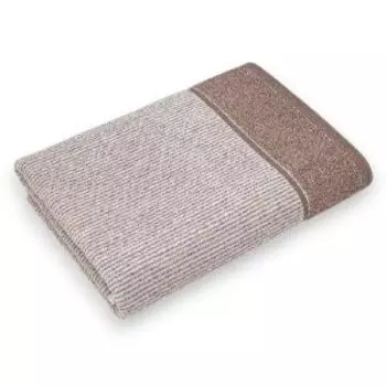 Полотенце махровое Bravo Line, 30х60 см, гладкокрашенное, хлопок 440г/м2, коричневый