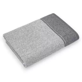 Полотенце махровое Bravo Line, 70х130 см, гладкокрашенное, хлопок 440г/м2, серый