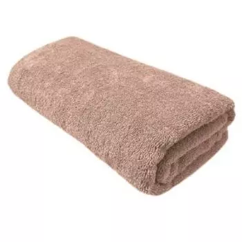 Полотенце махровое Bravo Моно, 30х50 см, гладкокрашенное, хлопок 380г/м2, бежевый