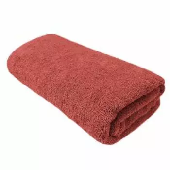 Полотенце махровое Bravo Моно, 70х130 см, гладкокрашенное, хлопок 380г/м2, терракот