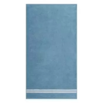 Полотенце махровое Cleanelly Basic Ice shine, 70х120 см, гладкокрашенное, голубой, хлопок, 420 г/м2