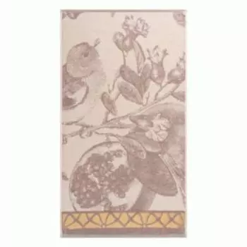 Полотенце махровое Cleanelly Basic Melograno, 70х130 см, пестротканное, хлопок, 460 г/м2, бежевый