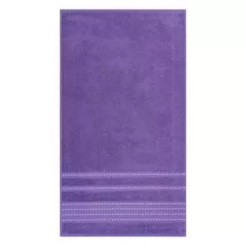 Полотенце махровое Cleanelly Basic Morning dew, 50х90 см, гладкокрашенное, фиолетовый, хлопок, 420 г/м2