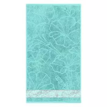 Полотенце махровое Cleanelly Color story, 50х90 см, гладкокрашенное, мятный, хлопок, 460 г/м2