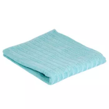 полотенце махровое DM Эстетика, размер:70х120см, гладкокрашенное,голубой 305 г/м2, 100%хлопок
