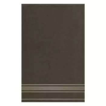 Полотенце махровое ДМ Люкс Flicker, 50х80 см, гладкокрашенное, хлопок 360г/м2, коричневый