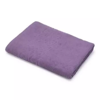 Полотенце махровое DМ Люкс Space, 100х150 см, гладкокрашенное, хлопок, сиреневый