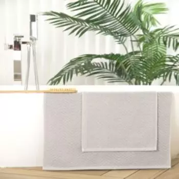 Полотенце махровое Eho, 50х80 см, светло-серый, хлопок