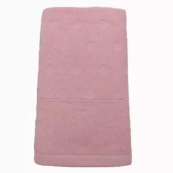 Полотенце махровое Ice, 50х80 см, розовый, хлопок