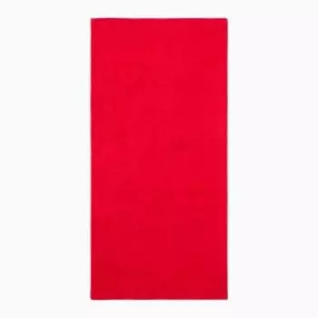 Полотенце махровое Экономь и Я Мишка, 30х60 см, махра 340г/м2, бамбук/хлопок, красный