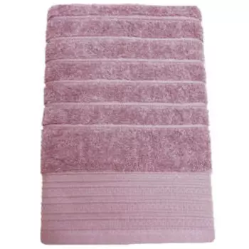 Полотенце махровое PiCassa Страйп, 70х130 см, хлопок, пудровый