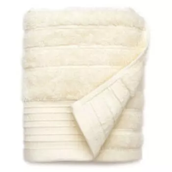 Полотенце махровое PiCassa Страйп, 70х130 см, хлопок, молочный