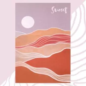Полотенце махровое пляжное Этель Sunset, 96х146 см