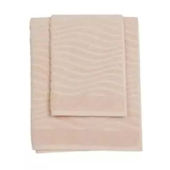 Полотенце махровое Sofi de Marco Jasmine, 50х70 см, хлопок, 550г/м, светло-бежевый