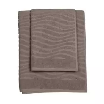 Полотенце махровое Sofi de Marco Jasmine, 50х70 см, хлопок, 550г/м, антрацит