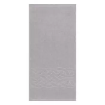 Полотенце махровое Tales, 30х50 см, светло-серый, хлопок