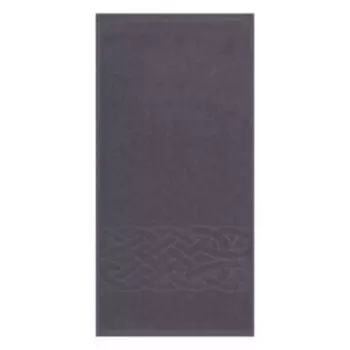 Полотенце махровое Tales, 30х50 см, темно-серый, хлопок
