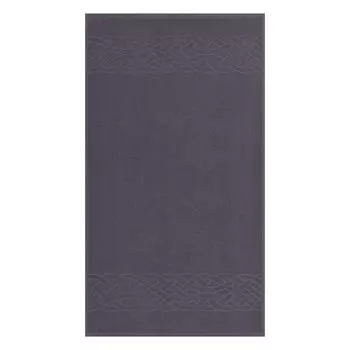 Полотенце махровое Tales, 50х90 см, темно-серый, хлопок