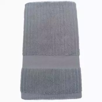 Полотенце махровое Time, 50х80 см, серый, хлопок