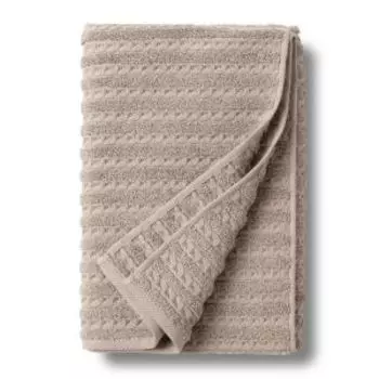 полотенце махровое VEROSSA Pique texture, размер: 50х90см, гладкокрашеное, 100%хл., 430г/м2, Кофе