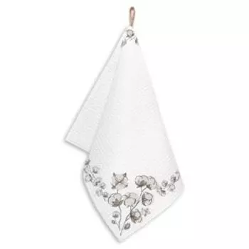 Полотенце вафельное Хлопок рамка, 35х60 см, хлопок 230 г/м2, шелкография